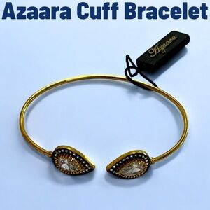Azaara Adelaide Adjustable Cuff Bracelet NWT